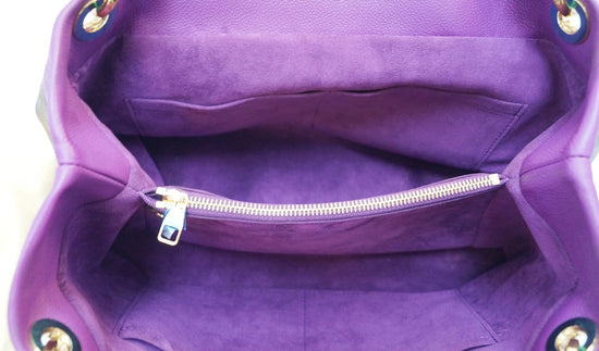 Louis Vuitton - Authenticated Mélie Handbag - Leather Purple Plain for Women, Very Good Condition