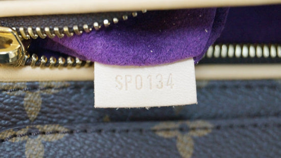 Kourad leather satchel Louis Vuitton Purple in Leather - 31547474