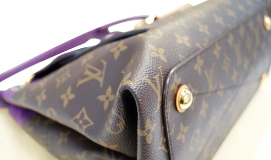 Handbag Louis Vuitton Purple in Plastic - 27401133