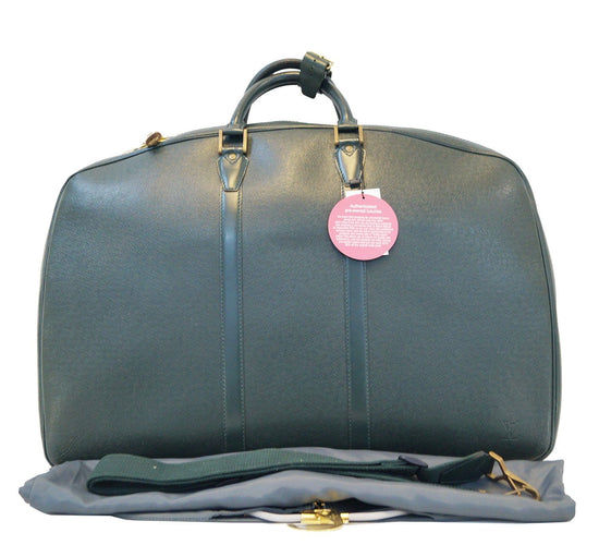 Louis Vuitton Epicea Taiga Leather Helanga 1 Poche Travel Bag