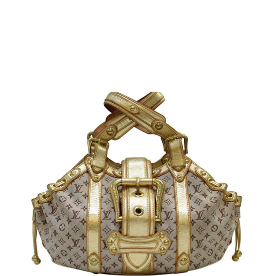 LOUIS VUITTON Theda Mini GM Limited Edition Bag Goldfinger Hot at 1stDibs