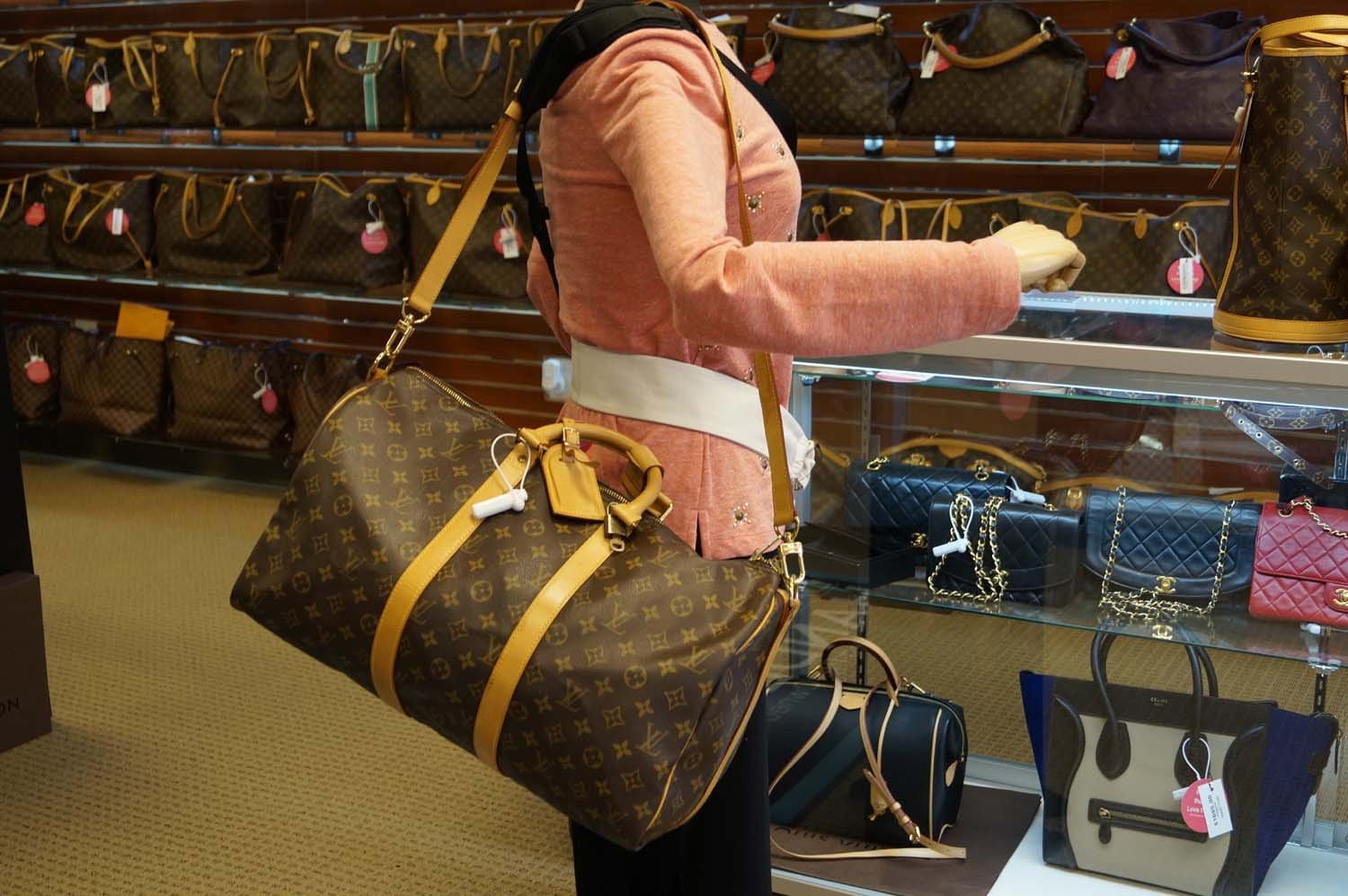 Louis Vuitton Monogram Ramages Keepall 45 Bandouliere