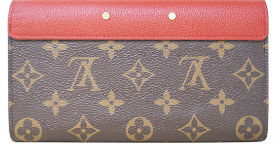 LOUIS VUITTON Cerise Monogram Canvas Pallas Long Wallet - Jupiter