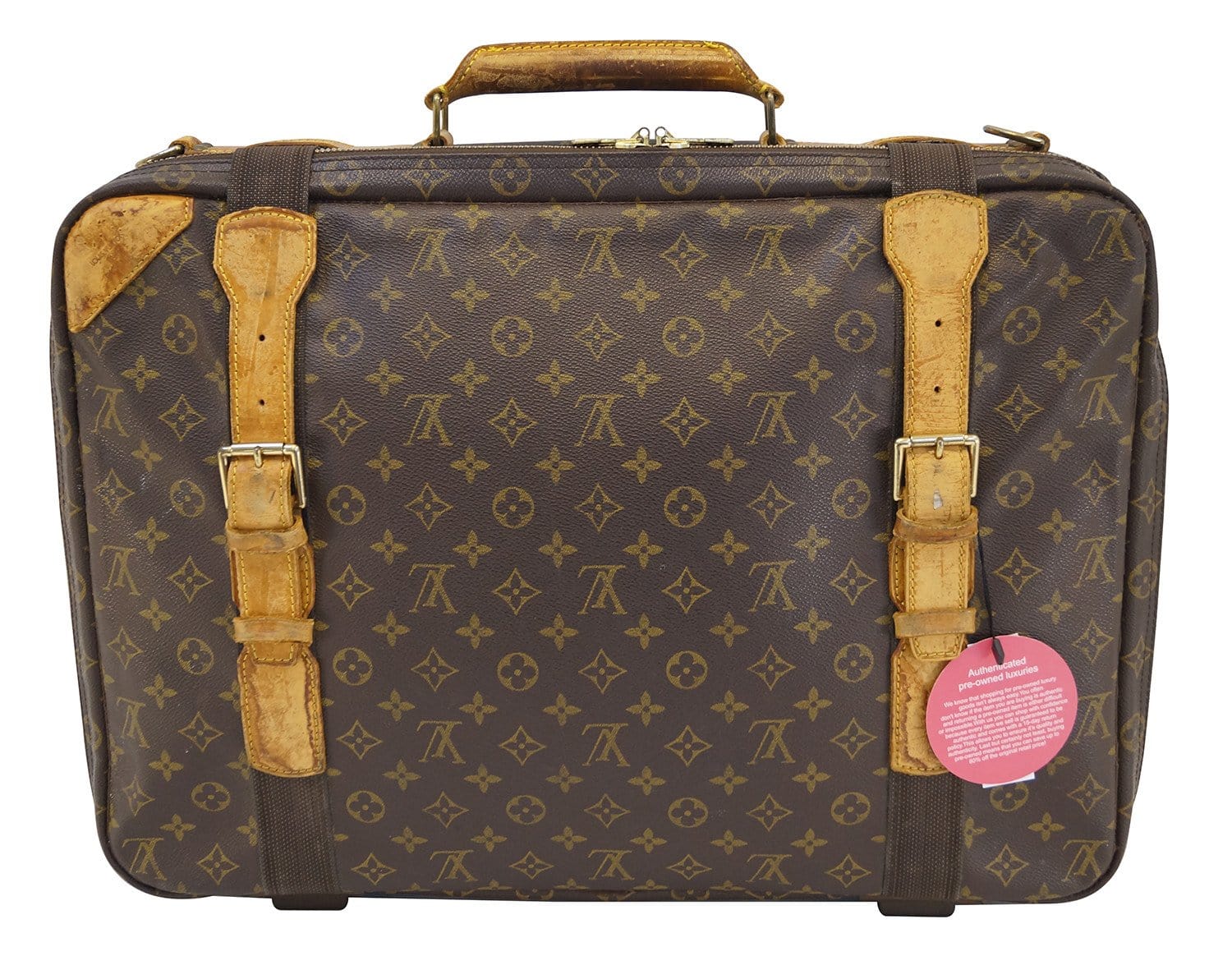 Louis Vuitton monogram LV suitcase