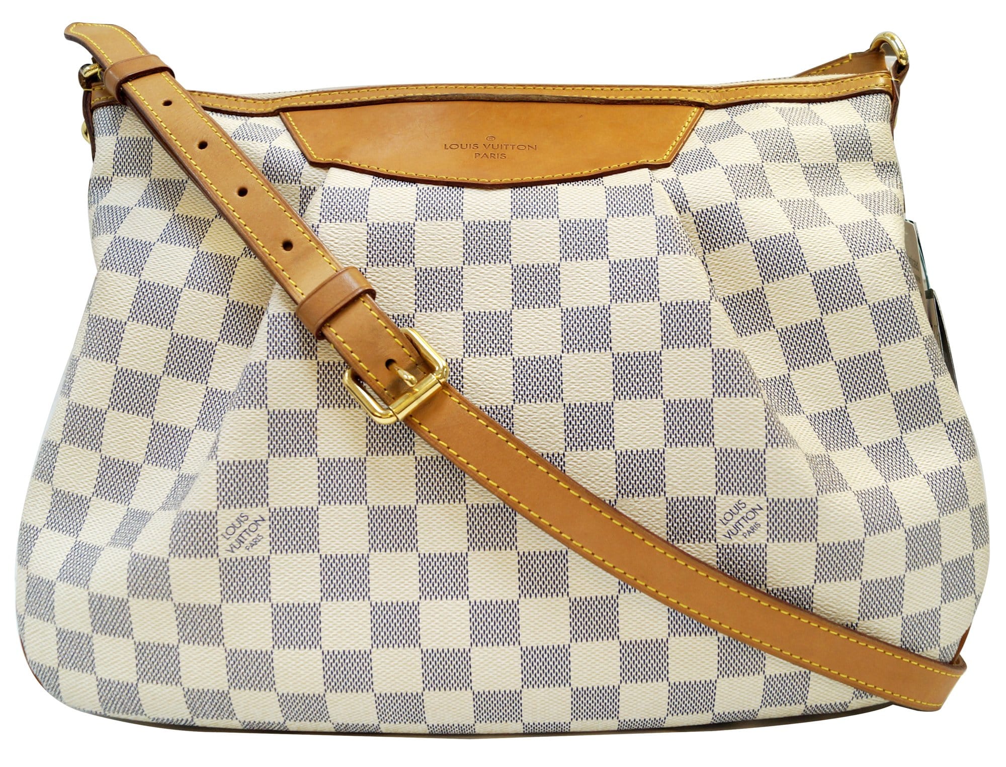 Louis Vuitton Vintage - Damier Azur Siracusa PM - White - Damier