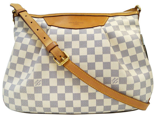 LOUIS VUITTON Damier Azur Siracusa MM 1162797