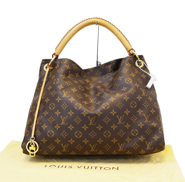 Authentic LOUIS VUITTON Artsy MM Monogram Canvas Tote Handbag E2843