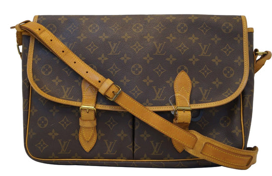 Louis Vuitton Monogram Sac Gibeciere GM Crossbody Messenger 1118lv30