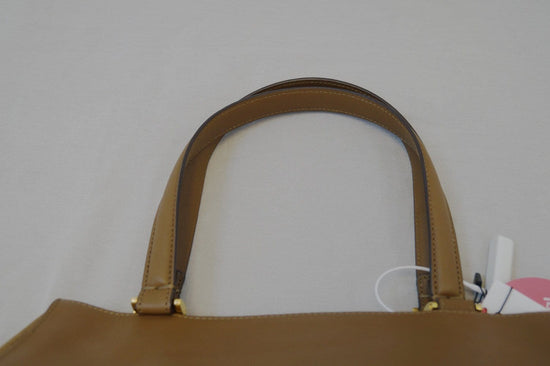 FENDI Boston bag handbag Pecan pattern Brown Top Handle Canvas Leather  #10100A