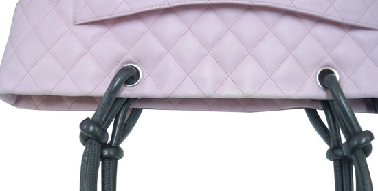 Chanel Pink Cambon Shopper Tote — BLOGGER ARMOIRE