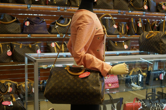 Louis Vuitton Monogram Speedy Bandouliere 35 - Brown Handle Bags