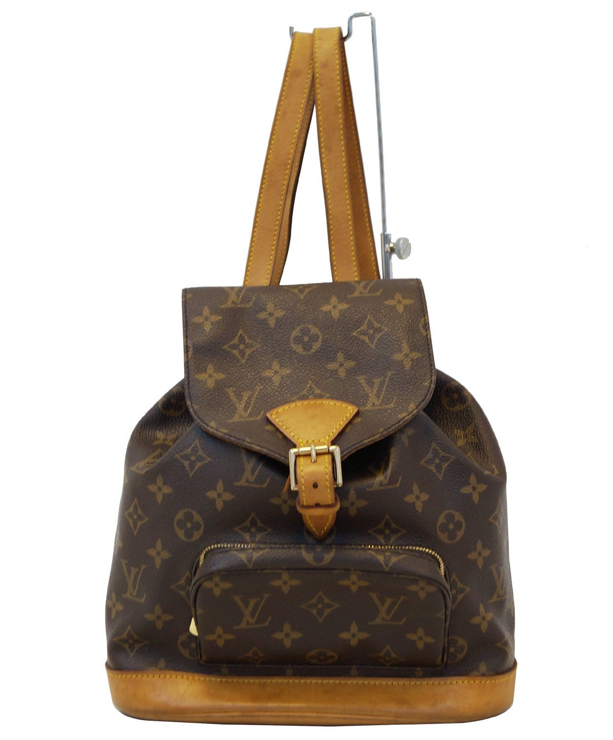 Brown Louis Vuitton Monogram Montsouris MM Backpack