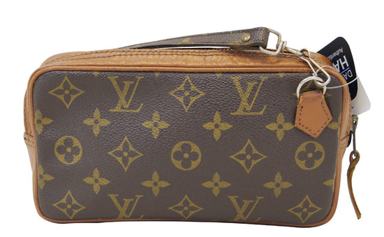 LOUIS VUITTON Monogram Pochette Marly Bandouliere 1283725