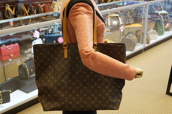 LOUIS VUITTON Monogram Cabas Alto Tote Bag