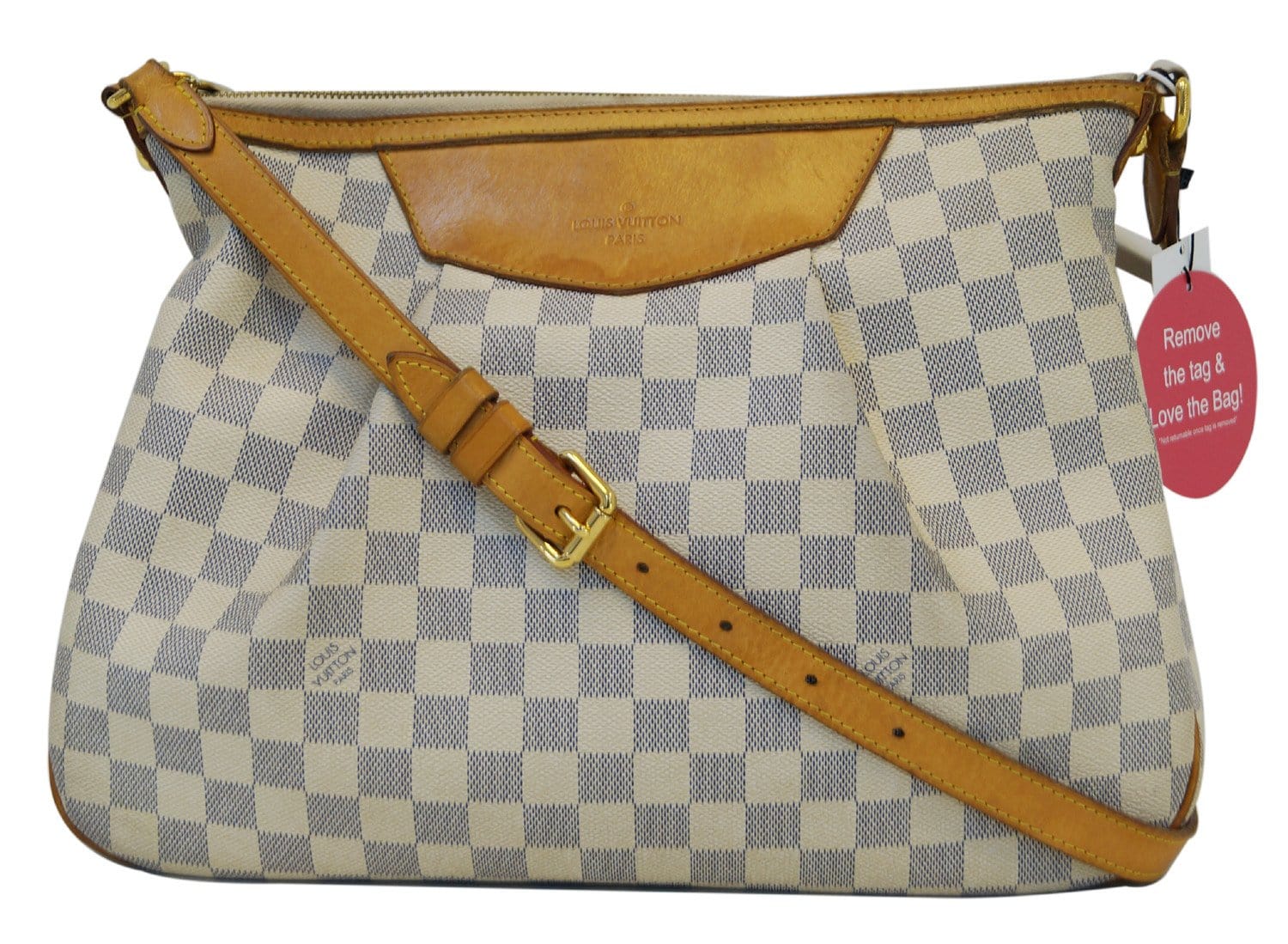 Louis Vuitton Azur Damier Canvas Siracusa MM Bag - Yoogi's Closet