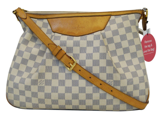 Louis Vuitton Damier Azur Canvas Siracusa MM Bag For Sale at 1stDibs   louis vuitton siracusa mm, siracusa mm damier azur, louis vuitton siracusa  discontinued