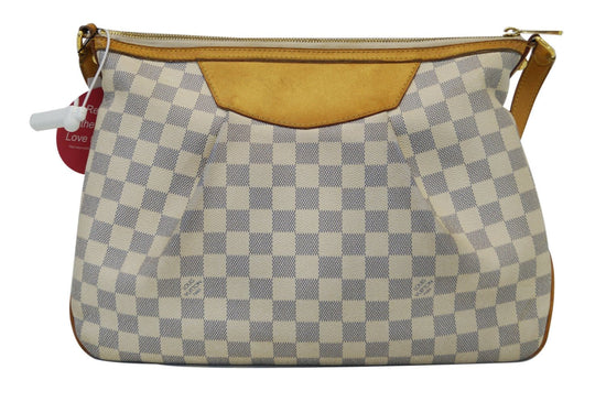 Louis Vuitton Damier Azur Siracusa MM QJB12ADNWA096