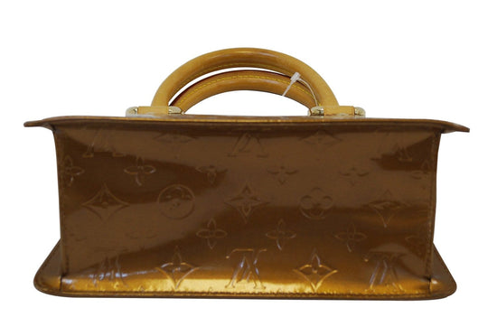 Authentic Louis Vuitton Vernis Forsyth Bronze M91113 Hand bag