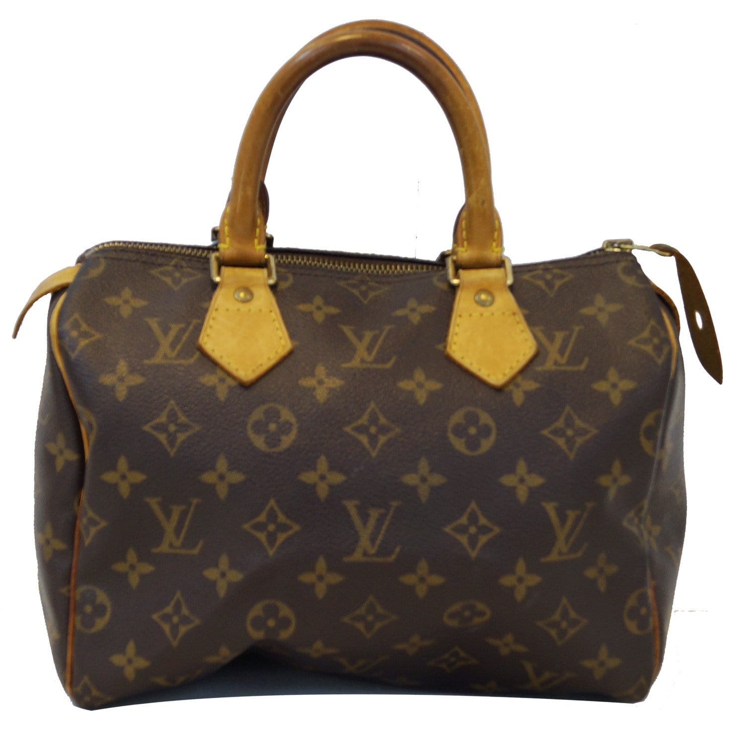 LOUIS VUITTON Monogram Speedy 25 Brown Hand Bag