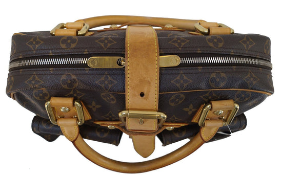 Louis Vuitton Monogram Coated Canvas Manhattan GM Shoulder Bag Gold Hardware, 2005 (Very Good)