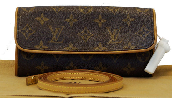 Used Louis Vuitton Pochette Twin Pm/Tote Bag Stock/Pvc/Brw/Allover  Pattern//M518
