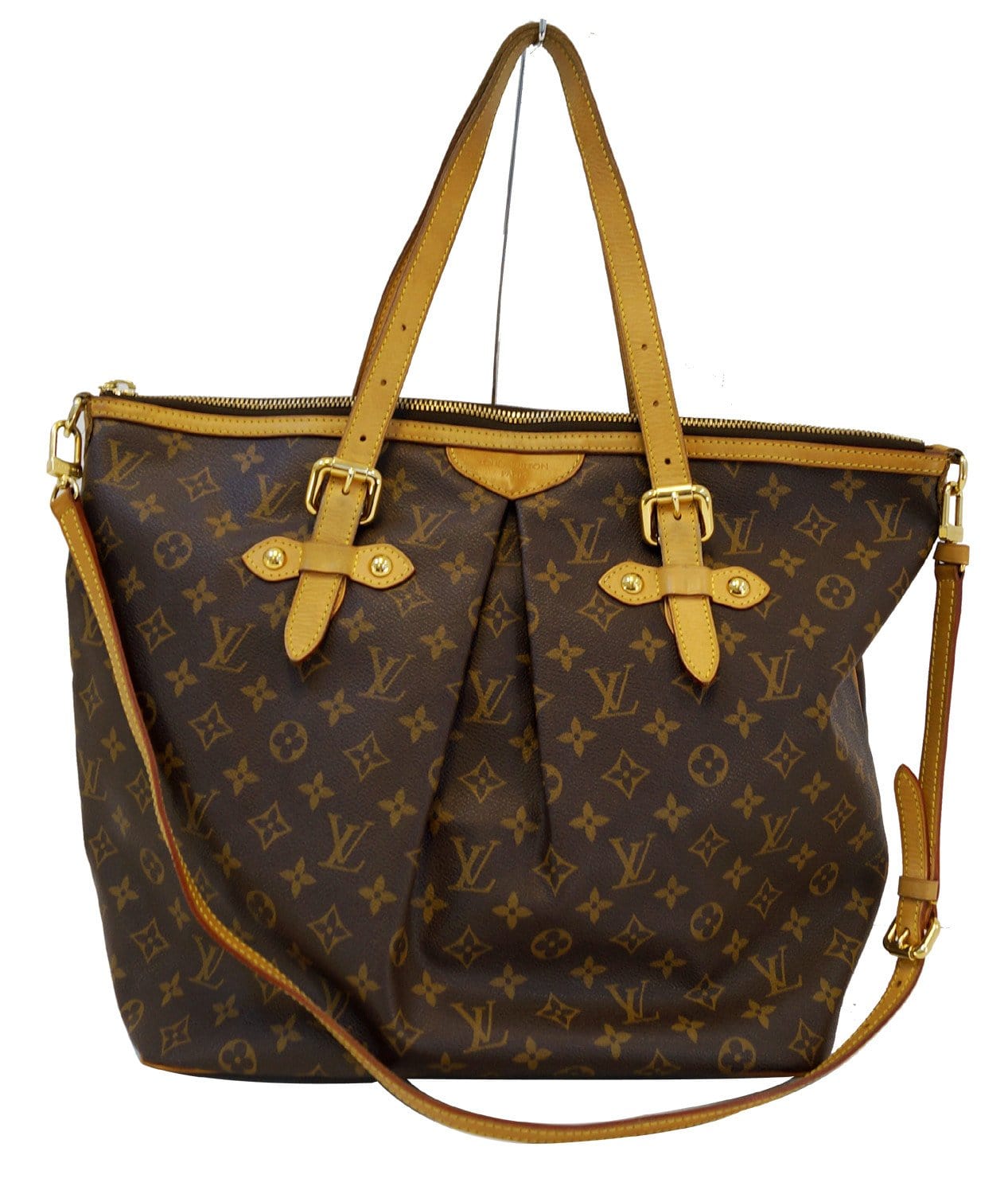 Used louis vuitton PALERMO GM HANDBAGS