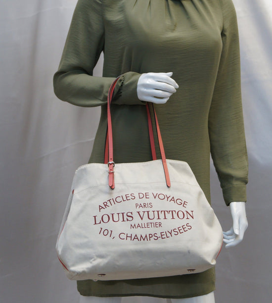 Louis Vuitton Articles de Voyage Cabas MM - Neutrals Totes