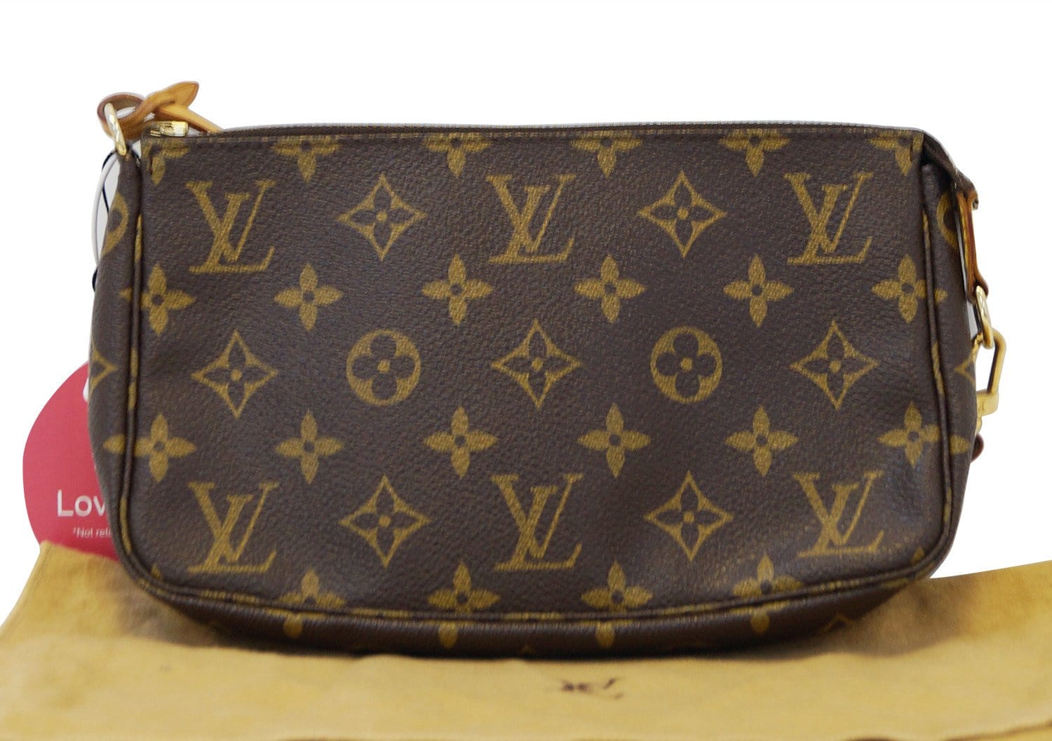 LOUIS VUITTON Monogram Canvas Pochette Accessoires Handbag