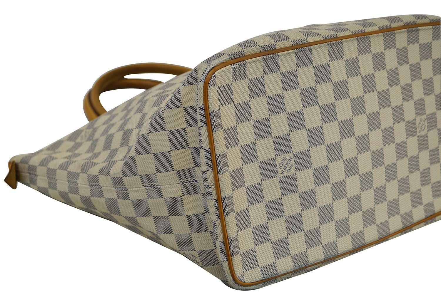 LOUIS VUITTON Damier Azur Saleya MM Shoulder Handbag - Final Call