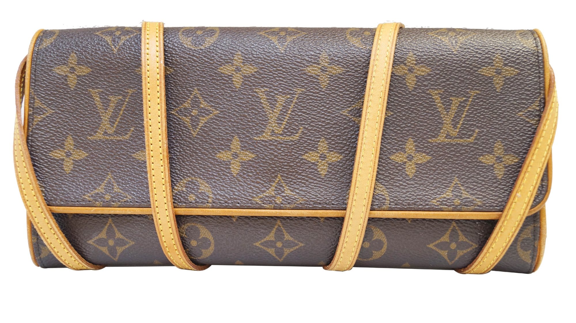 Louis Vuitton Vintage - Monogram Pochette Twin GM Bag - Brown - Monogram  Canvas and Leather Handbag - Luxury High Quality - Avvenice