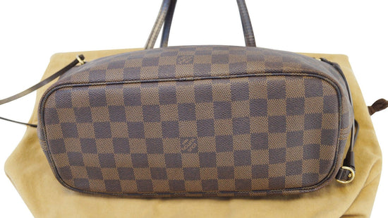 LOUIS VUITTON CABAS NEVERFULL PM N HANDBAG41359 FABRIC DAMIER