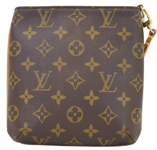 Authentic Louis Vuitton Monogram Partition Clutch Hand Bag Purse M51901 LV  2371G