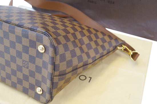 Louis Vuitton Damier Ebene Belmont MM Tote (SHF-F2YBxO) – LuxeDH