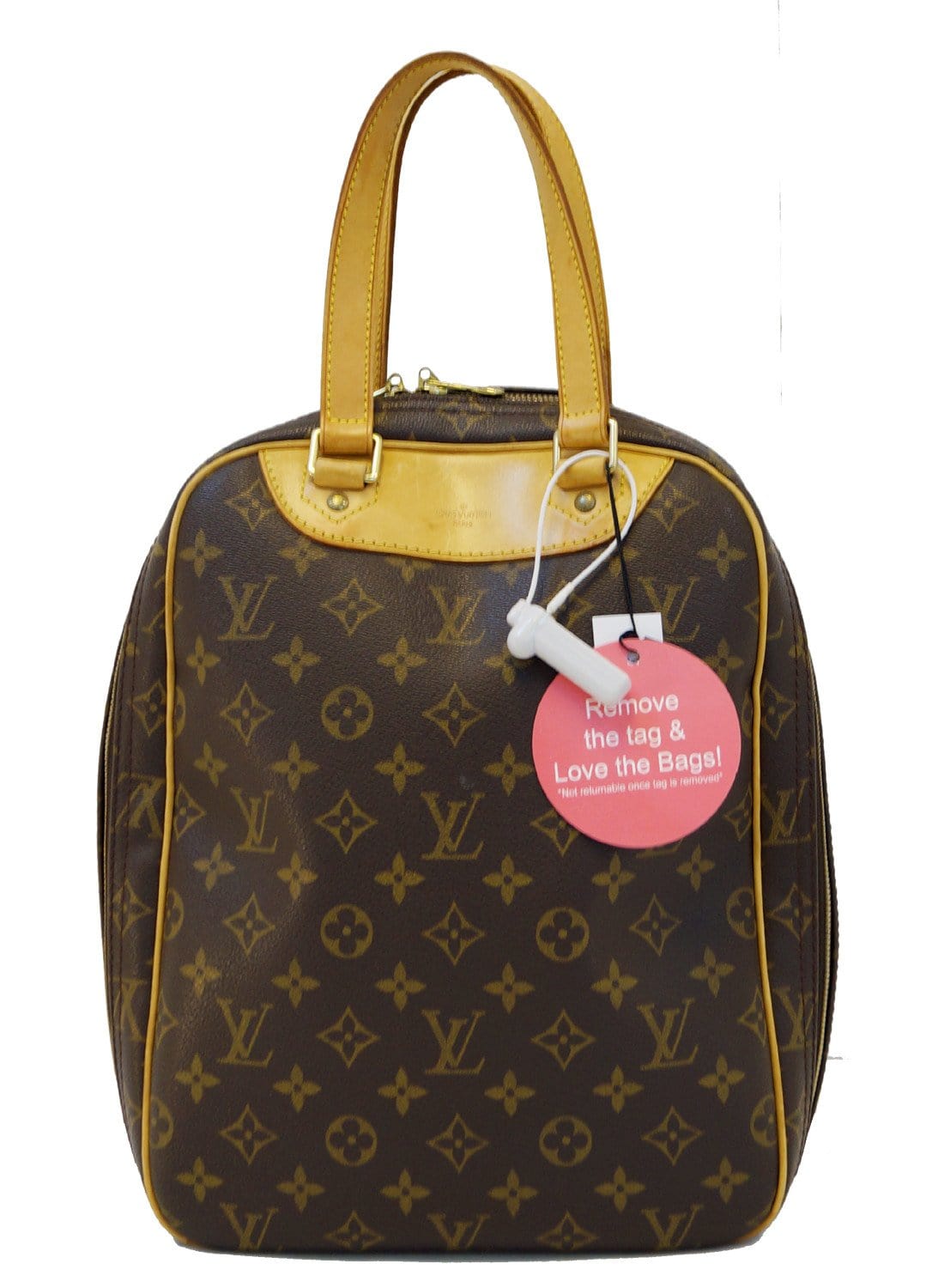 Authentic Louis Vuitton Monogram Excursion Hand Bag M41450 LV 7089D