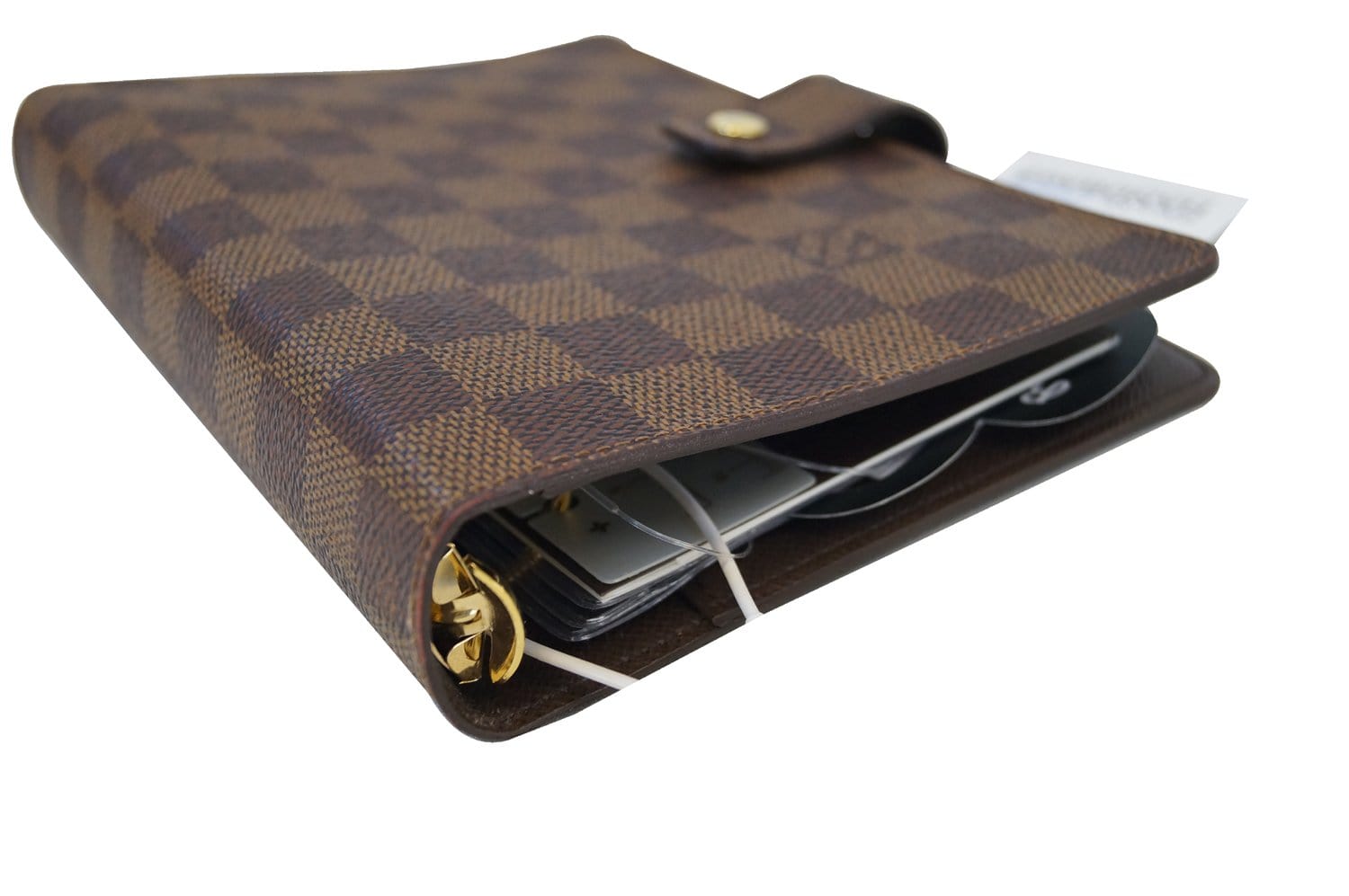 LOUIS VUITTON Damier Ebene Agenda MM Day Planner Cover