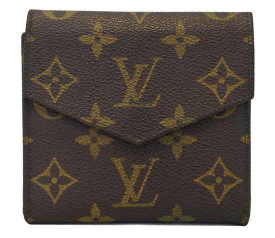 Buy LOUIS VUITTON M61654 Compact W Hook Wallet Portefeuille Elise Trifold  Wallet Monogram Canvas Women's from Japan - Buy authentic Plus exclusive  items from Japan