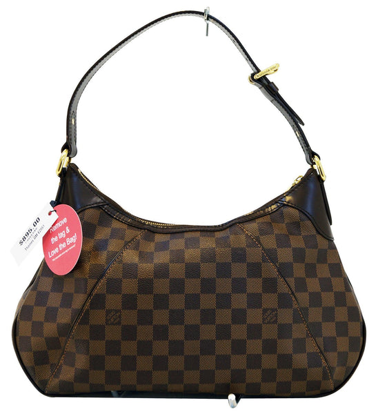 Authentic Louis Vuitton Damier Ebene Thames GM Shoulder Bag E2551 – Dallas Designer Handbags