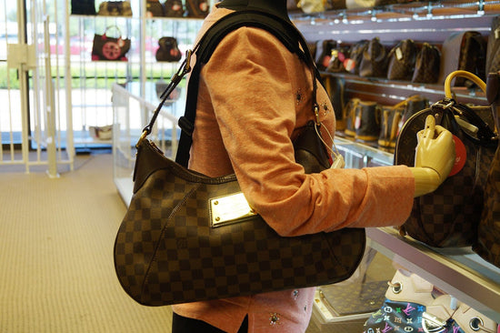 Vintage Sac MY - Louis Vuitton Damier Ebene Thames GM