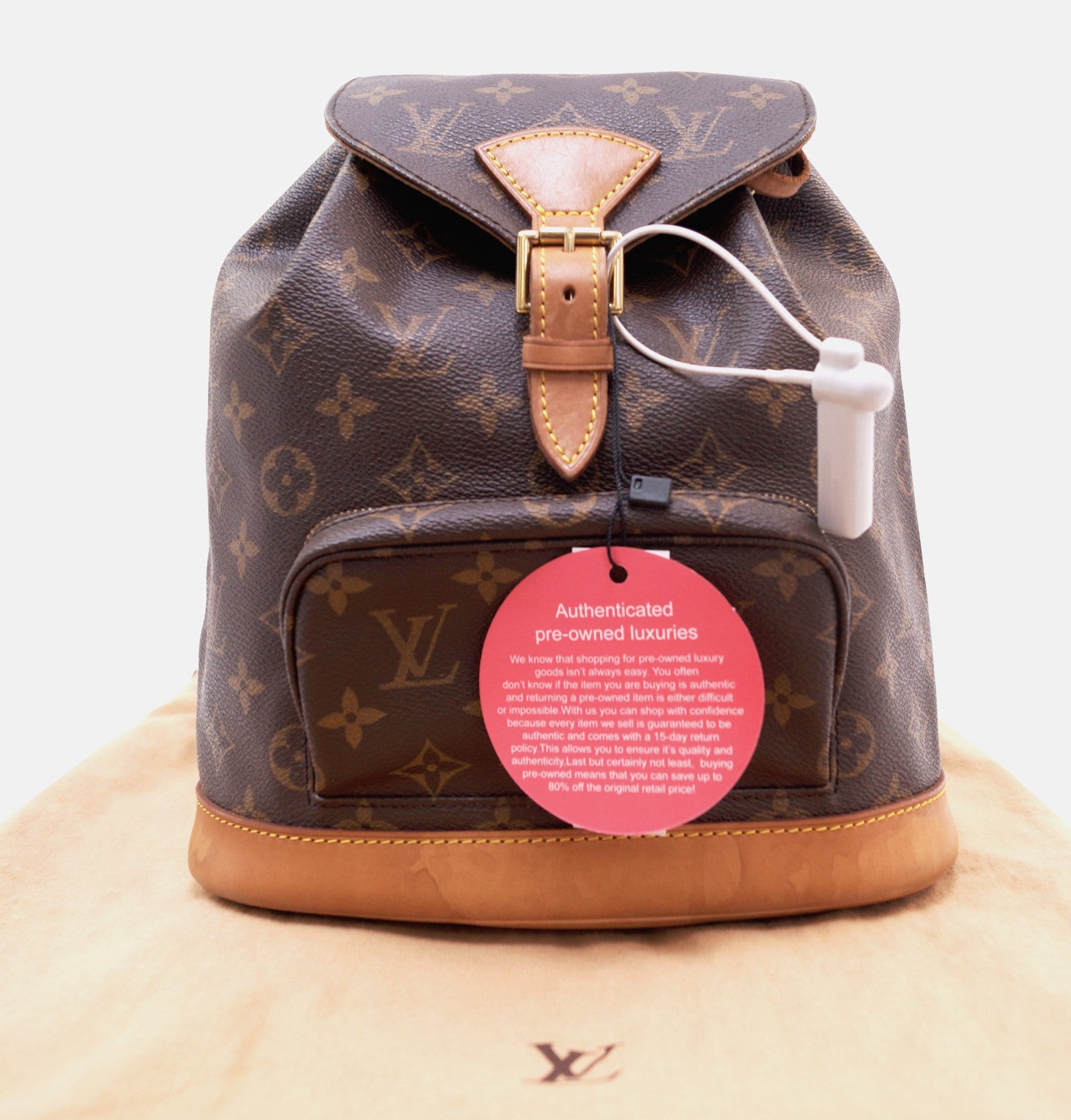 Monogram Montsouris Mm Backpack (Authentic Pre-Owned)