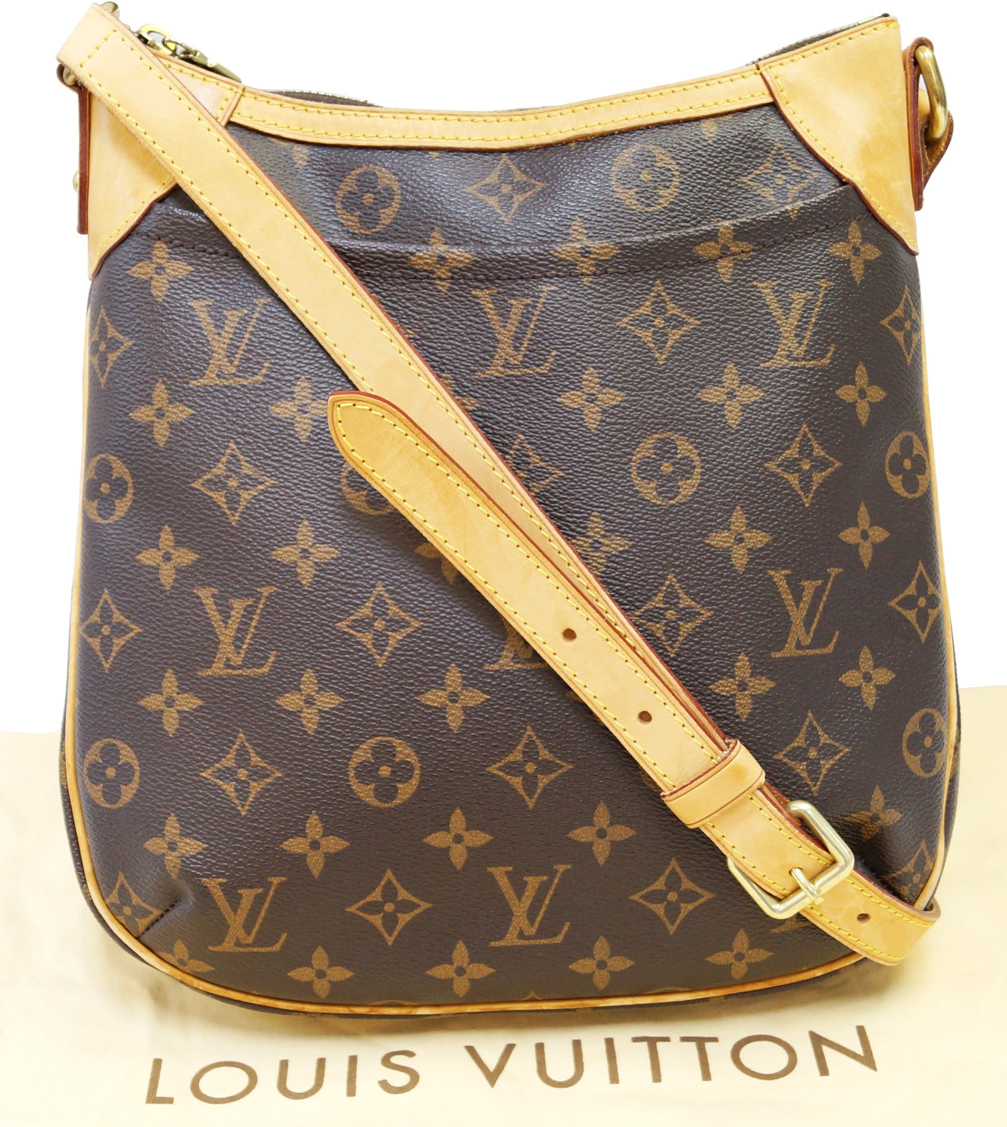 Louis Vuitton Monogram Canvas Odeon Pm Shoulder Crossbody Bag 