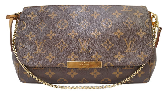 Louis Vuitton Monogram Favorite MM Crossbody Flap Bag