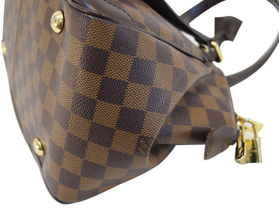 LOUIS VUITTON 2010 Verona MM Damier Ebene Brown Satchel - Article  Consignment