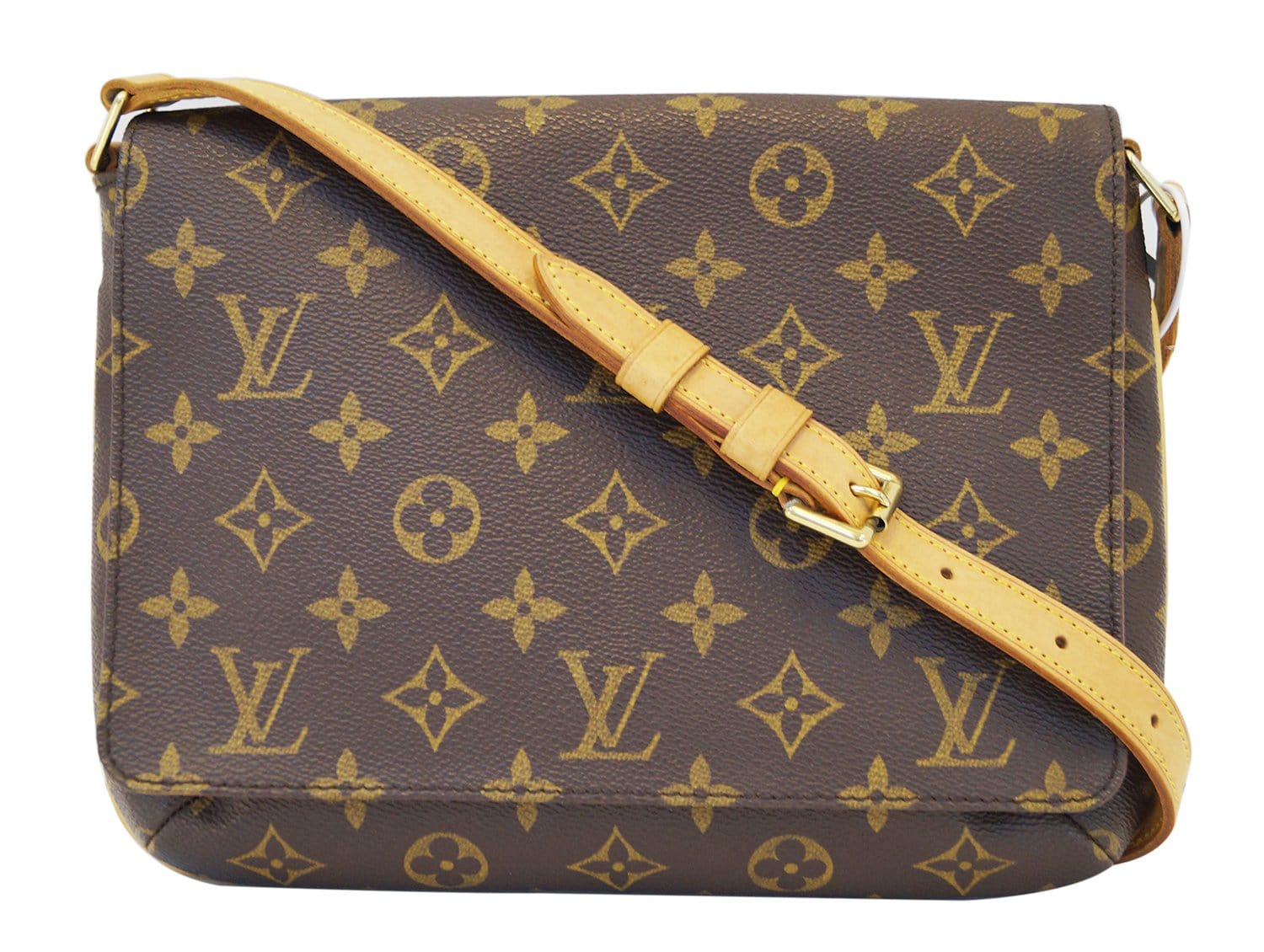 Louis Vuitton Monogram Musette Tango Short M51257 Bag Shoulder Ladies