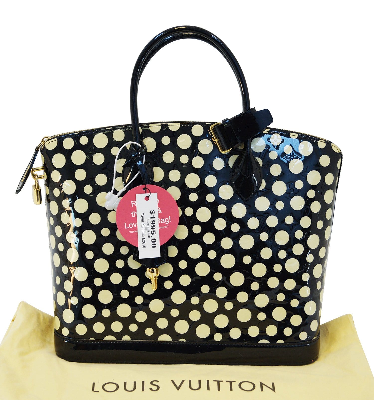 Louis Vuitton, Bags, New Louis Vuitton Lockit Mm Black