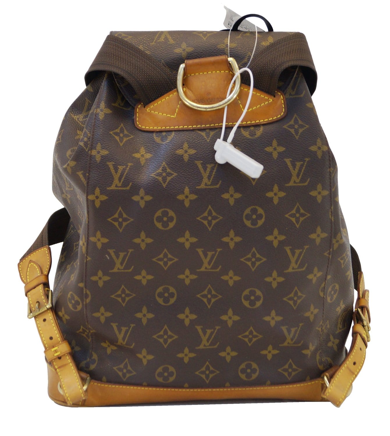 LOUIS VUITTON Backpack Bag Monogram Brown Montsouris GM