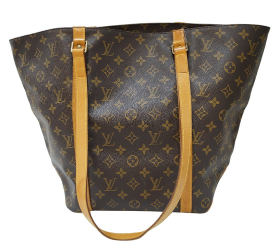 LOUIS VUITTON Monogram Sac Shopping Tote Pochette Accessories 512004