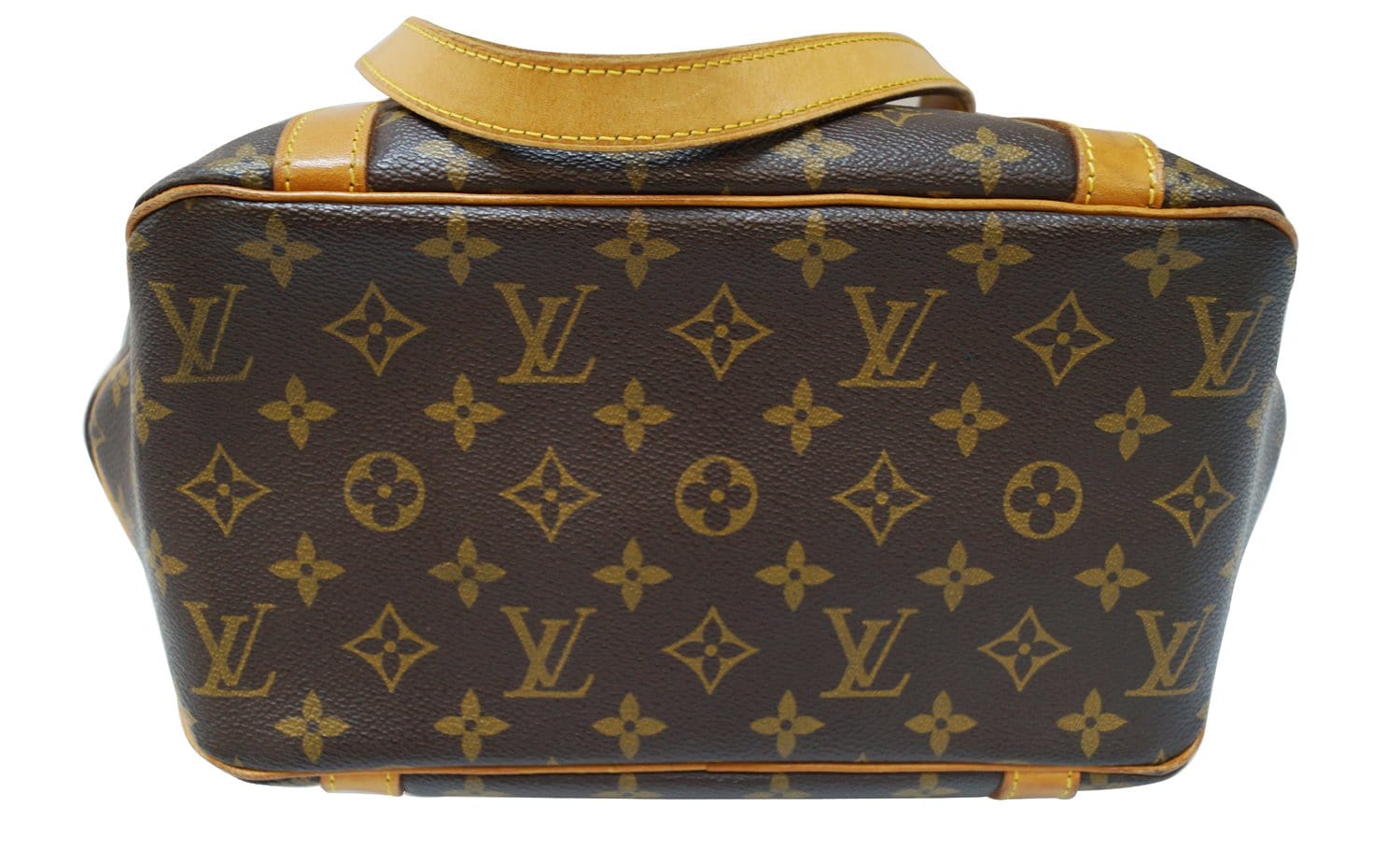 LOUIS VUITTON Vintage Monogram Sac Shopping Bag For Sale at 1stDibs