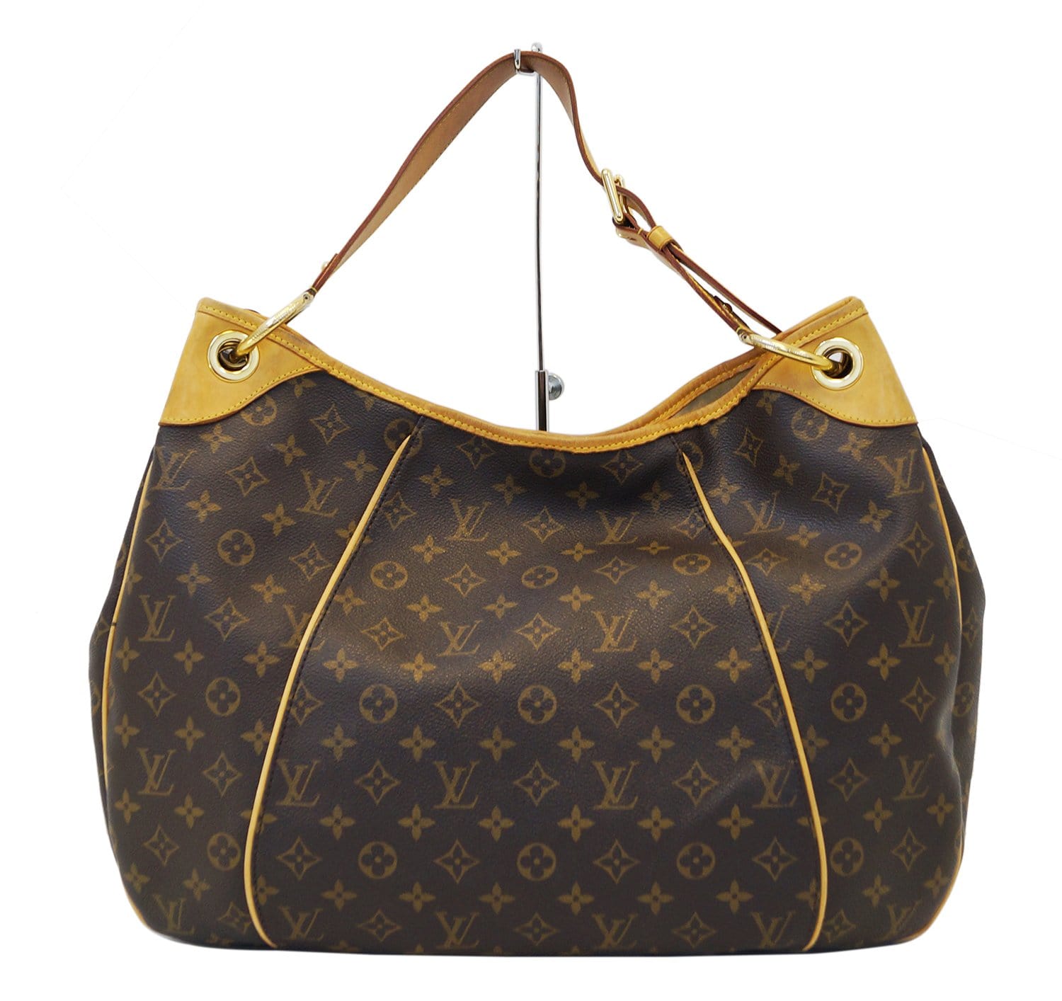 LOUIS VUITTON Monogram Galliera GM Shoulder Tote Handbag