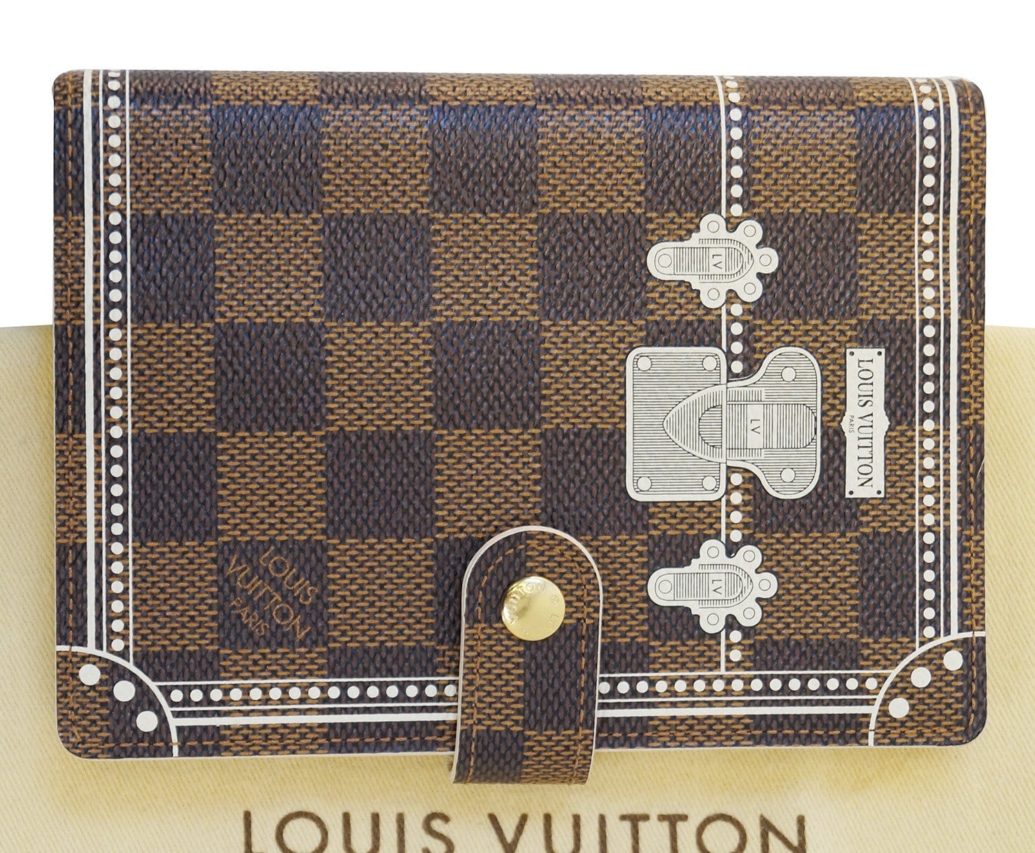 Louis Vuitton, Damier Brown PM Agenda Small With Planner Paper Notebook  Refill From LV for Sale in Fairfax, VA - OfferUp