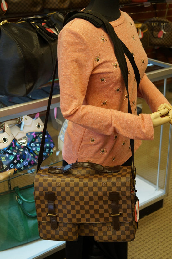 LOUIS VUITTON Damier Broadway 2Way Shoulder Bag